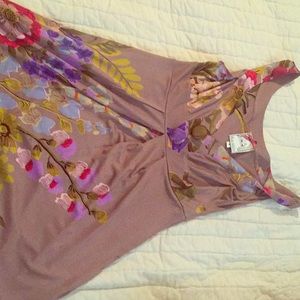 Yoana Baraschi floral babydoll tunic with pockets